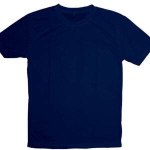 Men Round Neck Lycra T-shirt Dark Blue-MTS2000106